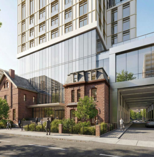 Exterior building rendering